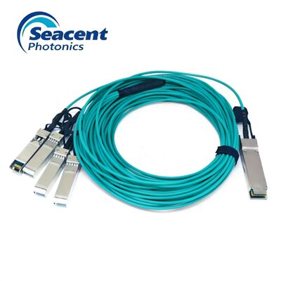 40G QSFP+ bis 4x10G SFP+ AOC-Multi-Mode-aktive optische Kabel