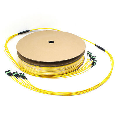 72F MPO-Trunk-Kabel Hochdicht vorkonfektioniert mit 6x MPO-Steckverbindern