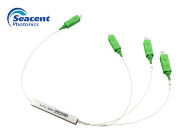 Seacent-Faser Optik-PLC-Teiler, Miniart Plc 1x3 mit SC-/APCverbindungsstück