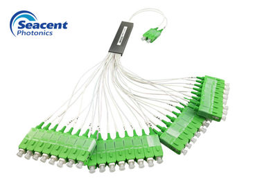 Kompaktbauweise-Faser Optik-PLC-Teiler-Stahlrohr 2x32 mit SC-/APCverbindungsstück