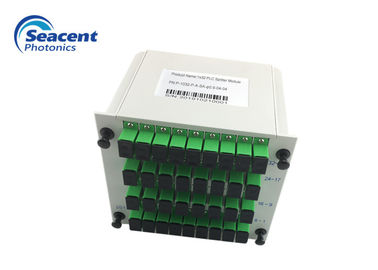 Schließen Sie ausgezeichnete Kanal-Einheitlichkeit Faser Plc-Teiler-1x32 0.9mm 0.5m an