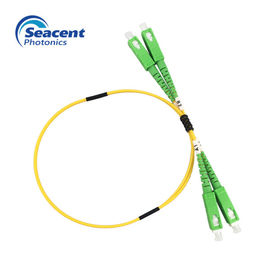 Singlemode Faser-Verbindungskabel Duplex-Sc APC für Netz FTTH FTTB FTTX