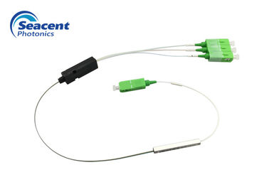 Art PLC-Teiler der Niederlassungs-1x3/-hoher Rendite Verlust-Faser-Optikaudio-verteiler
