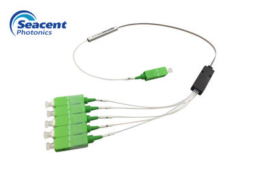 Art optischer Plc-Teiler, Faser-Teiler der Niederlassungs-1x5 FTTH Systemplc