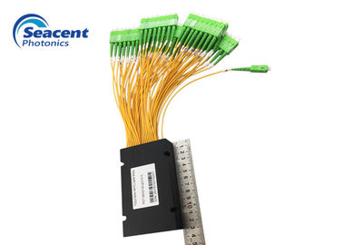 ABS-Kassettentyp 2X4-Kassetten-PLC-Splitter Niedrige Einfügungsdämpfung