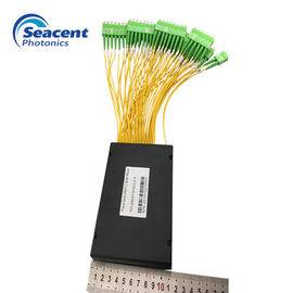 ABS 2X64 Art niedrige Einfügungsdämpfung des PLC-Teiler-Modul-hoher Anteil in FTTH