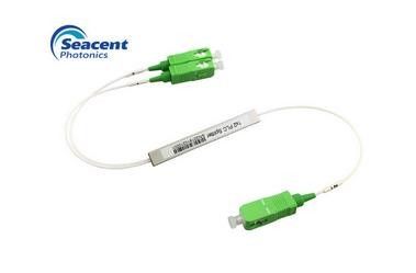 Passiver optischer Faser-Koppler-Mikroart gute Kanal-Einheitlichkeit des Netz-1x2