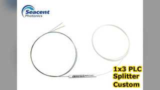 1x3 PLC-Splitter 1 m blanke Glasfaser, kundenspezifisch