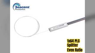 1x64 PLC Splitter Bare Fiber Gleichmäßiges Verhältnis